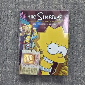 The Simpsons Season 9 DVD Complete 9th Season New Sealed Collectors Edition Box